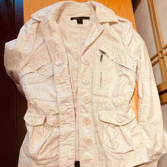 MARC JACOBS Ivory military/cargo cotton jacket - 8 - Picture 1 of 10